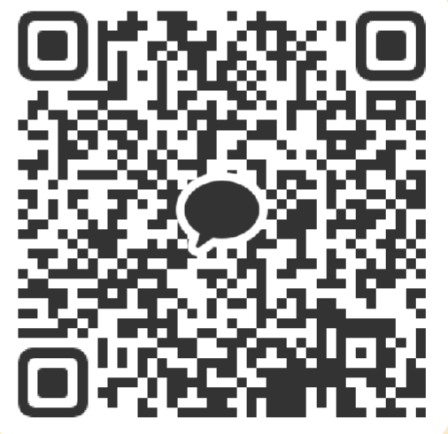 KakaoTalk QR code — scan to chat with DG Grami Hotel